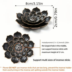 Incense holder flower shape