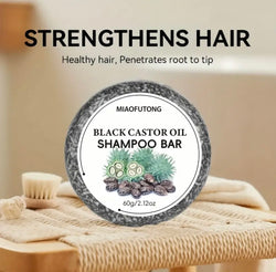 Castor oil shampoo bar for hair