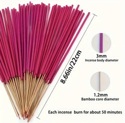 Lavender incense sticks for relaxation meditation and stress relief