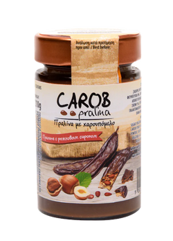 Carob pralina cream 210g